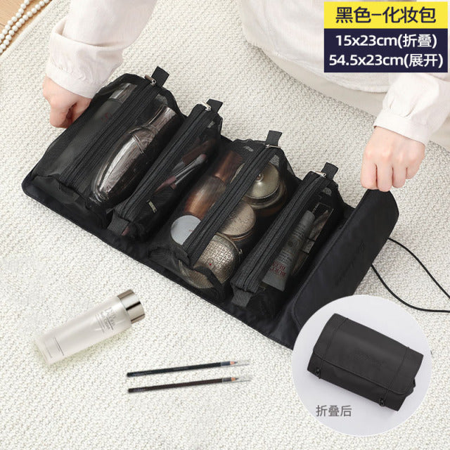 Foldable Nylon Cosmetic Bag